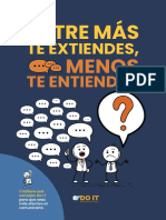 Entre Más Te Extiendes, Menos Te Entienden Por DO IT Internacional