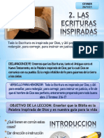 2 Las Escrituras Inspiradas