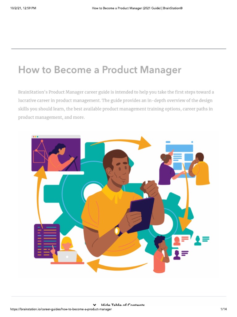 How To A Product Manager (2021 Guide) BrainStation® PDF