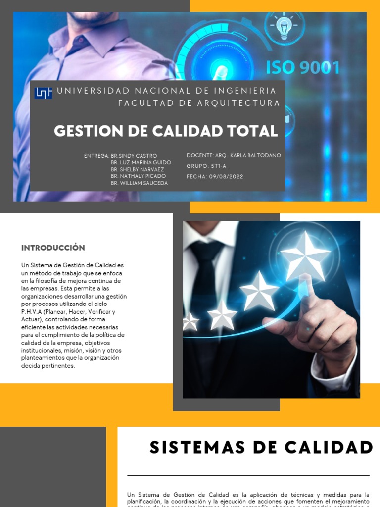 Gestión de Calidad Total en Empresas | PDF | Calidad (comercial ...