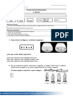 Prueba Nivel Matematica Diciembre