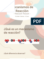 Ciclo I - Mecanismo de Reacción de Síntesis y Descomposición