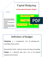 Capital Budgeting: An Investment Decision Method