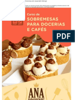 Ana Brownie Curso de Sobremesas para Docerias e Cafes - 1