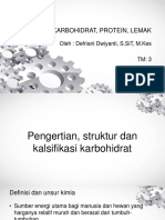 Materi SMT 1 Karbohidrat, Protein, Lemak