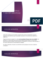 Ciclos (Mientras Y Hacer Mientras) : José Carlos Sandoval Maldonado, Ing. Sistemas Icc