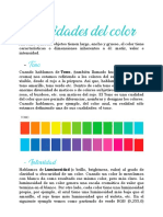 Cualidades Del Color