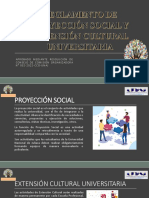 Presentación Reglamento de Proyección Social y Extensión Cultural Universitaria