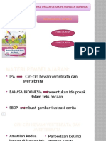 Mengenal Organ Gerak Hewan Dan Manusia: Tema 1