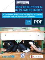 Disaster Risk Reduction in Education in Emergencies