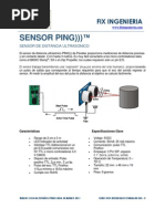 Download Sensor Ultrasonico by Fix Ingeniera SN58896459 doc pdf