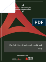 Déficit Habitacional no Brasil 2015