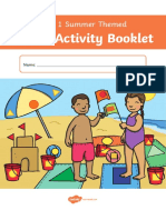 Year 1 Summer Maths Activity Booklet
