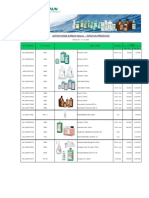 B.BRAUN price list for infection prevention products