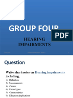 Group 4 PPT HEARING IMPAIRMENT