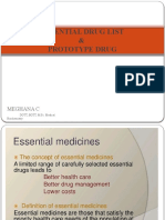 Concept of Essential Medicine List