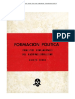 Formacion Politica 5 Cursos 1973 75