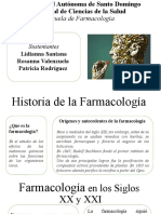 Historia de La Farmacologia