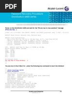 OS6400 Password Recovery