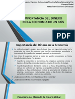 P1 - Importancia Dinero en Economia - Formas de Dinero