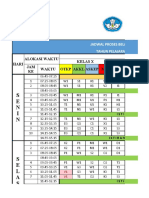 Jadwal Terbaru 1 Agustus 2022