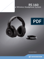 Digital Wireless Headphone System: Instruction Manual