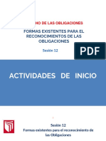 Semana 12 - Formas para El Reconocimiento de Las Obligaciones