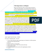 How To Make A Good First Impression On Colleagues: Phamthixuantrinh@iuh - Edu.vn