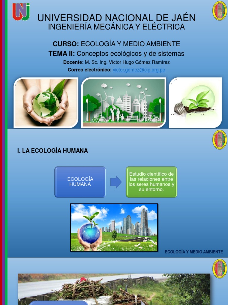 Conceptos de Ecología Humana y Sistemas | PDF | Entorno natural | Ecología