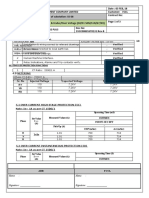 1VFSG036954V201: Sr. No Injected Voltage Expected Voltage Measured Voltage