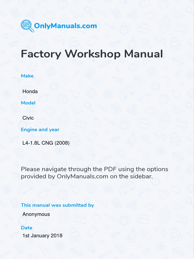 HONDA CIVIC WORKSHOP MANUAL FREE DOWNLOAD visual data 5