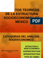 Aspectos Teoricos de La Estructura Socioeconomica de Mexico