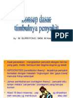 Konsep Dasar Timbulnya Penyakit