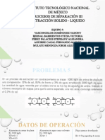 Problema 5 - Extraccion Solido-Liquido - Eq 5