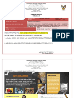 PLANEACIÓN DE ARTES 3 ACT. 20 GABY 2do TRIMESTRE DEL 14 AL 18 DE MARZO DEL 2022.