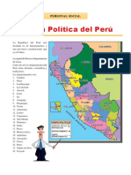 Ficha Personal Social - Departamentos Del Peru