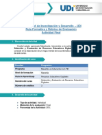 Ruta Formativa FINAL Selección y Evaluación de Recursos Educativos Digitales