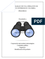 Flujo de Trabajo de Una Operación de Comercio Exterior en Colombia