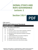 Professional Ethics and Corporate Governance Section 3 & 4
