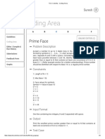 Coding Area: Prime Face