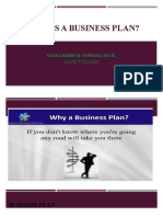 What Is A Business Plan?: Glyza Marie M. Cendana, SST Ii