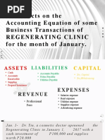 Regenerating Clinic Transactions and Tabular Analysis