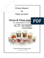 Green & Clean Paper Cup Manufacturer's