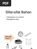 Sifat-Sifat Bahan - Tahun 4