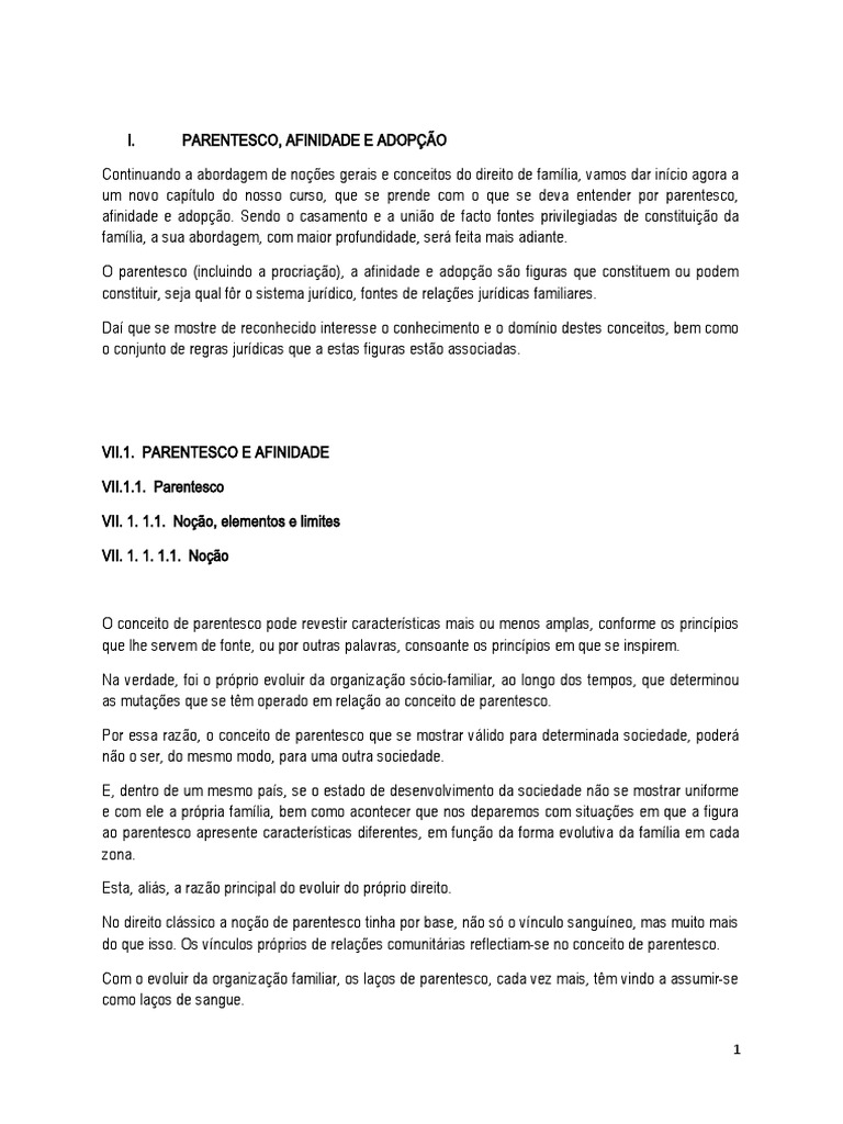 Aula 4 e 5 Versão Axrual | PDF | Parentesco | Família