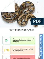 Python 4 - Variables - Strings and Numbers