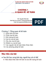 Slide nguyên lý kế toán bản cut - HUST