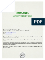 Romania: Activity Report 2013