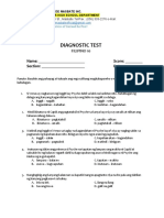 Diagnostic Test - Fil. 10