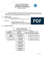 Las - Types of Research